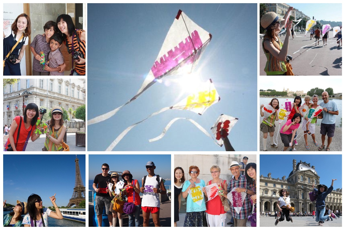 「感動的風箏起飛囉!」法國文化交流活動